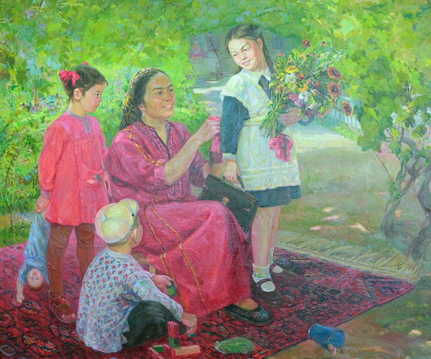 Aşgabatda täze okuw ýylyna bagyşlanan sergi açyldy