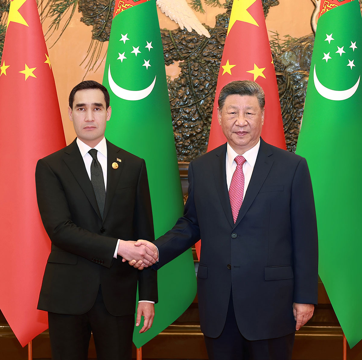 Hormatly Prezidentimiz Hytaý Halk Respublikasynyň Başlygy bilen duşuşdy