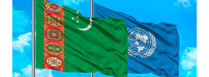 Birleşen Milletler Guramasy bilen işjeň hyzmatdaşlyk