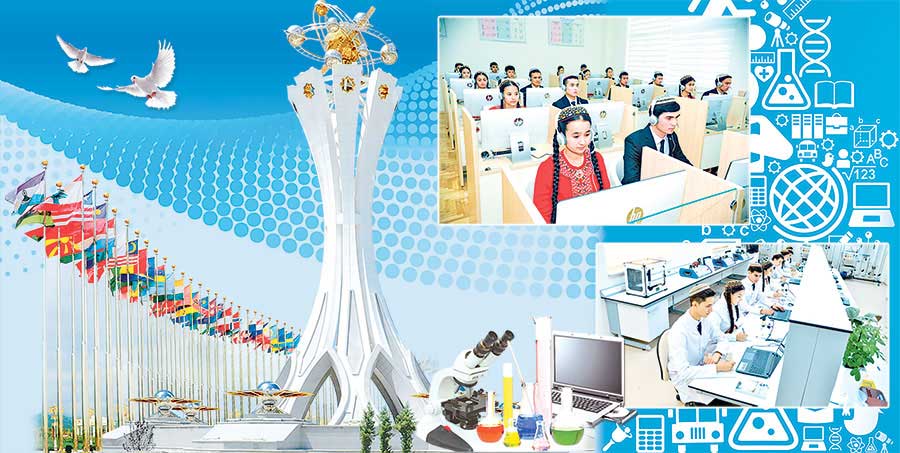 Ylym-bilim nurly çyrag